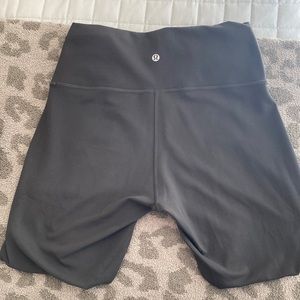 EUC LULULEMON HIGH RISE WUNDER TRAIN LEGGING 25” SIZE 10